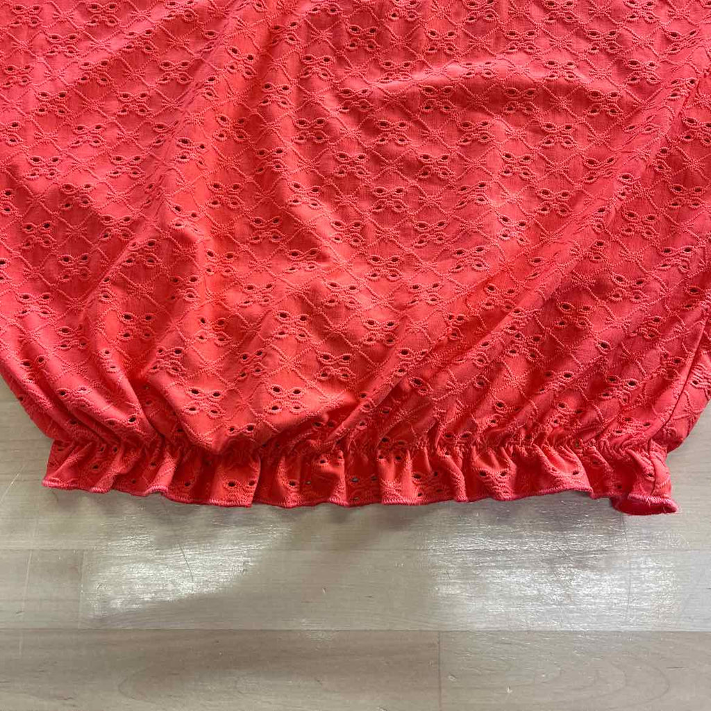 Hiatus Size XS Orange Preloved Blouse SS
