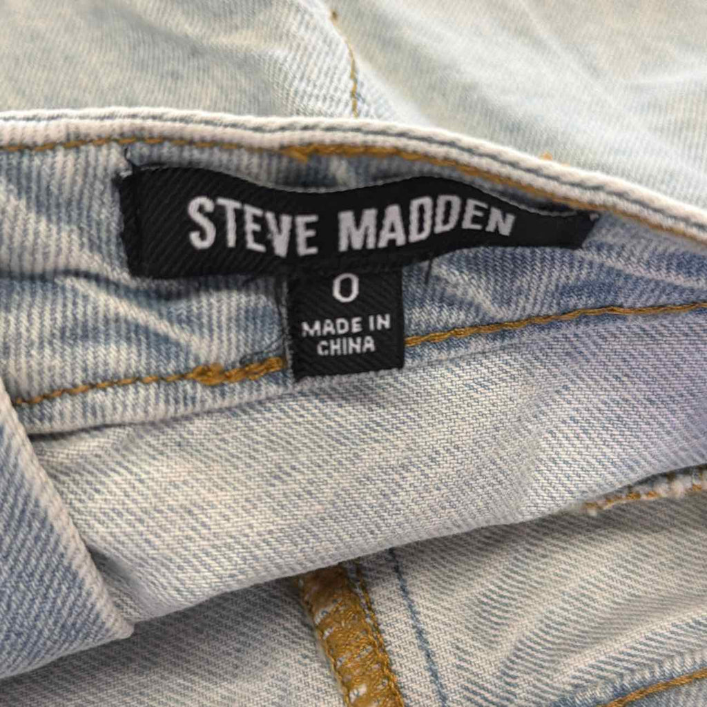 Steve Madden Womens Glacia Denim Jacket Beck Skirt