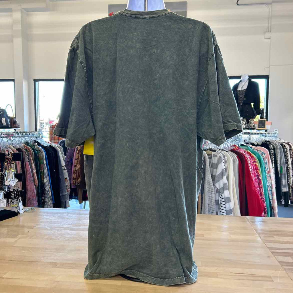 Lotus Fashion Size XL Green T-shirt