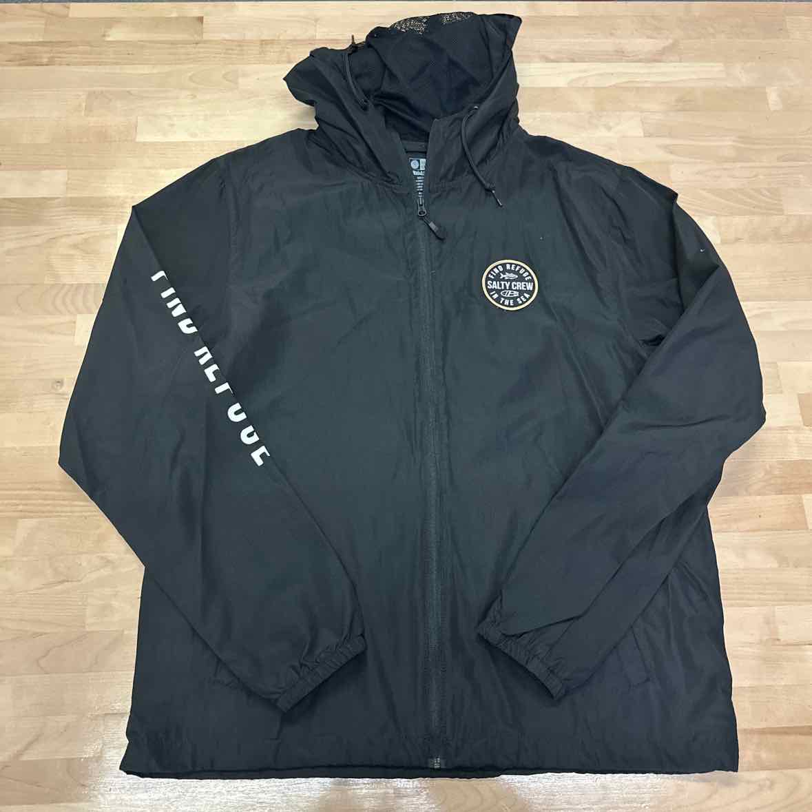 Salty Crew Size L Black MENS Jacket