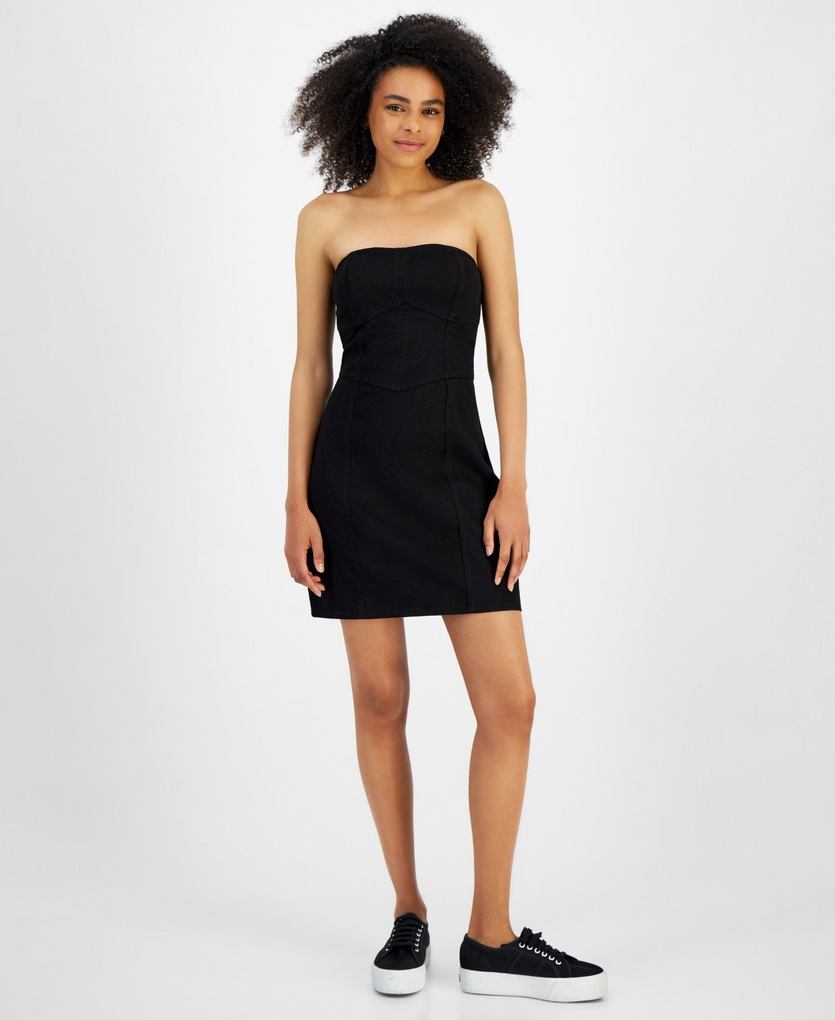 TINSELTOWN Size M Black New Dress