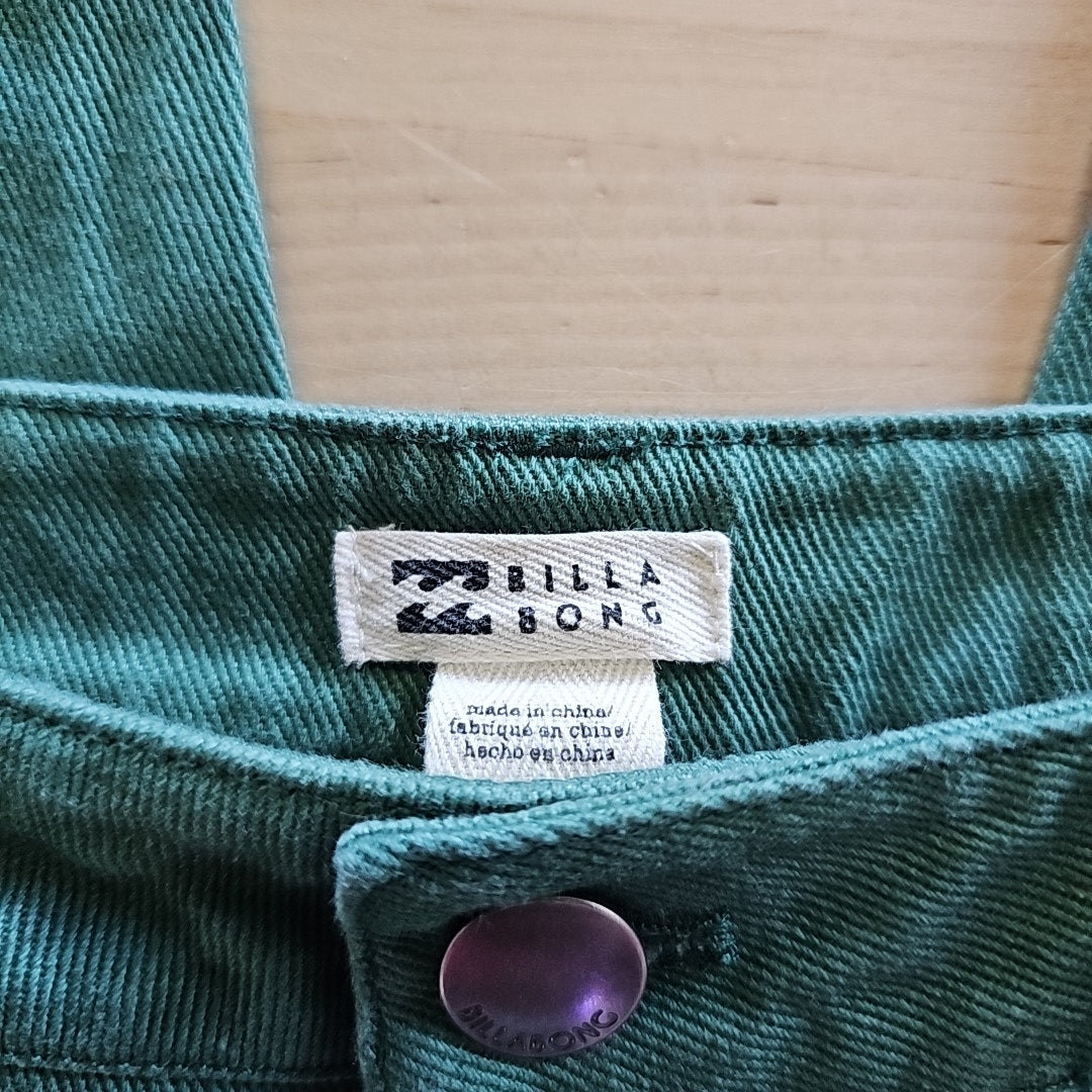 billabong Size 26 Green New Jeans