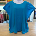 Calvin Klein Size 2X Blue New Blouse SS