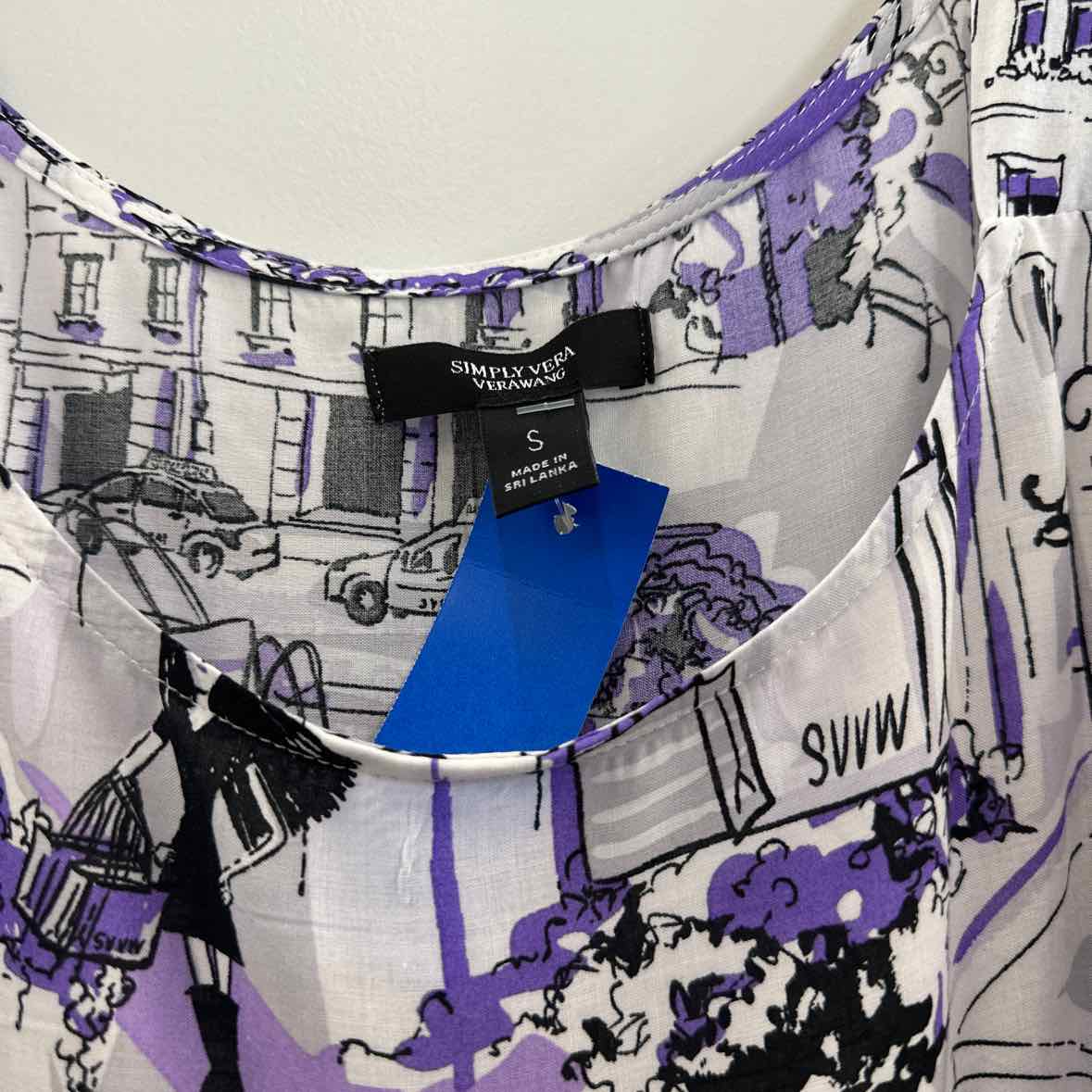 simply vera Size S Purple Dress