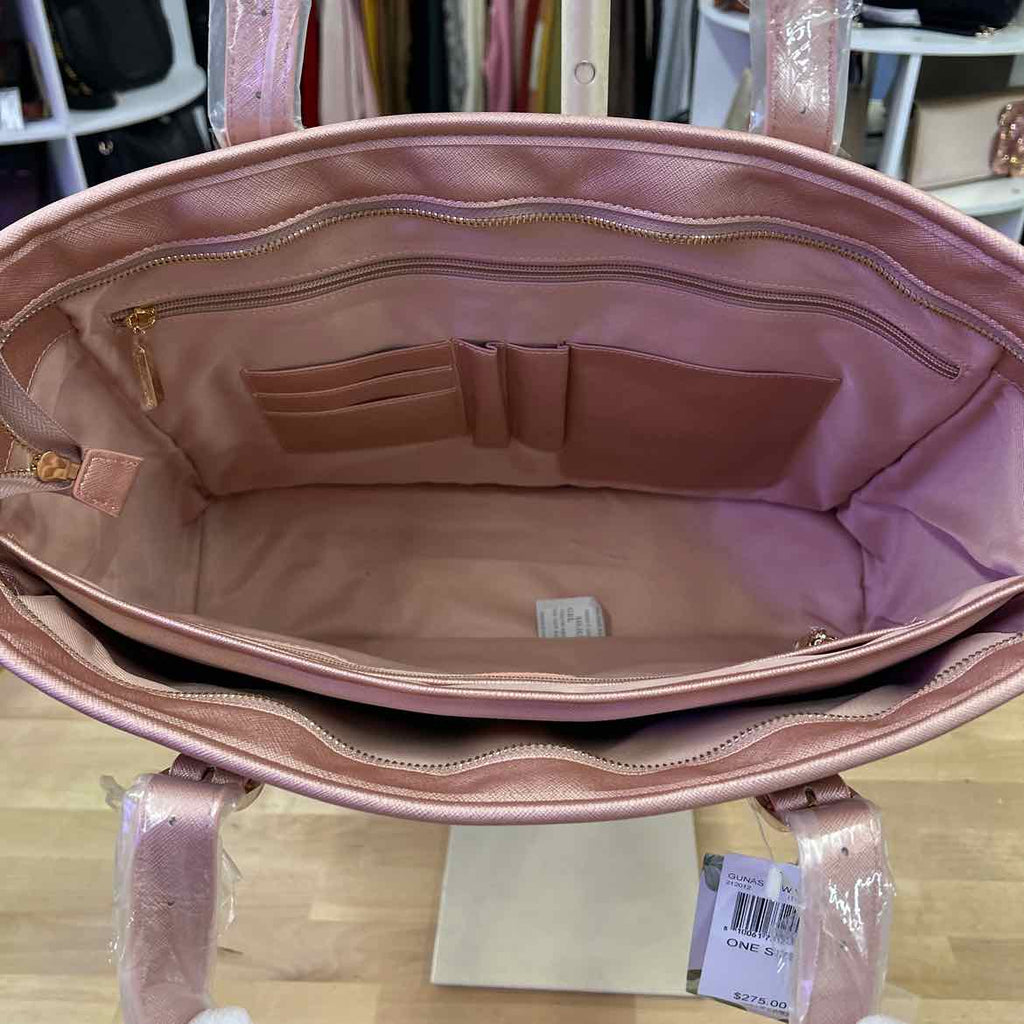GUNAS New York Miley - Light Pink Vegan Leather Laptop Bag