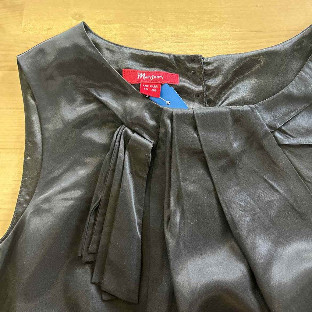 Monsoon Size L Black Preloved Sleeveless