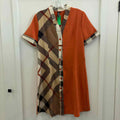 Secret Society Size L Orange Preloved Dress