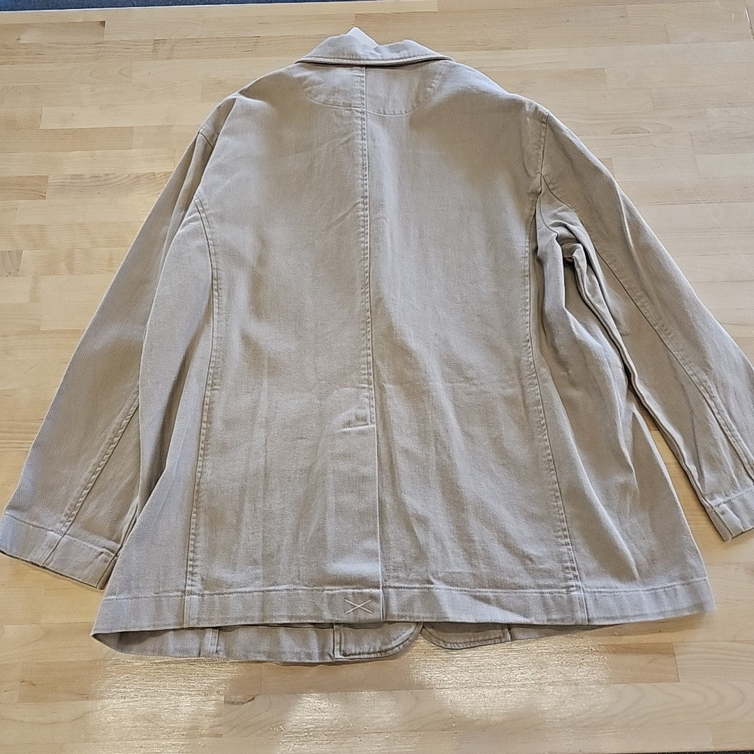 Calvin Klein Size XL Tan Jacket