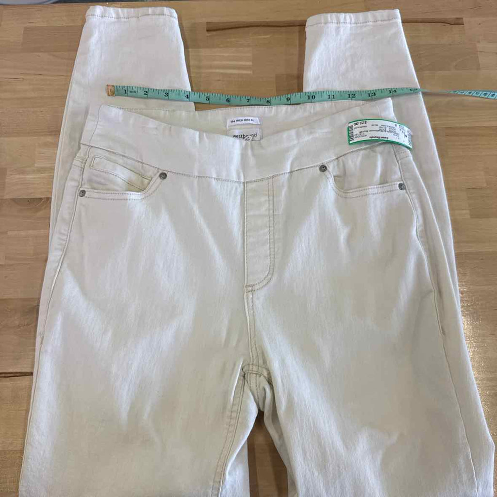 Westbound Size 8 White Preloved Pants