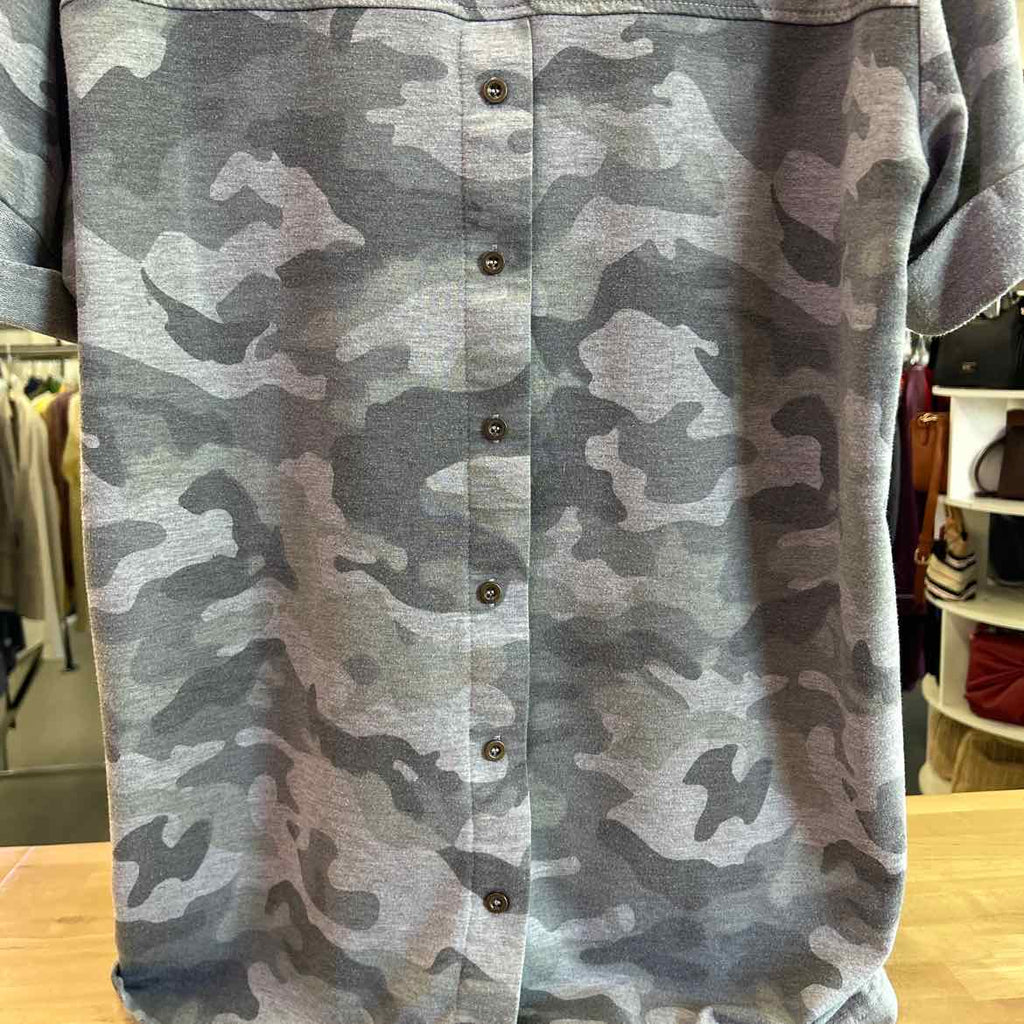 Jane & Delancey Size 1X Gray Preloved Shirt