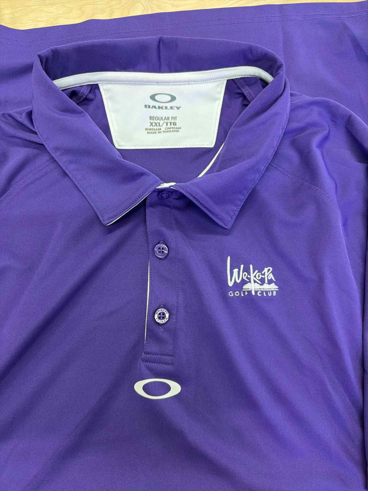 Oakley Size XXL Purple MENS Polo