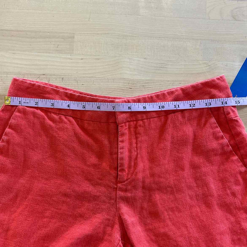 Joie Women Size 0 Orange Preloved Shorts