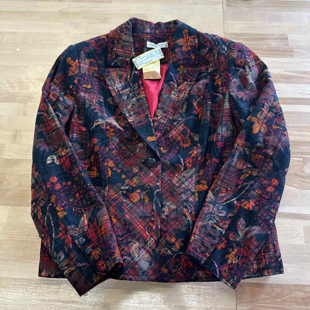 Coldwater Creek Size 16 Red Jacket