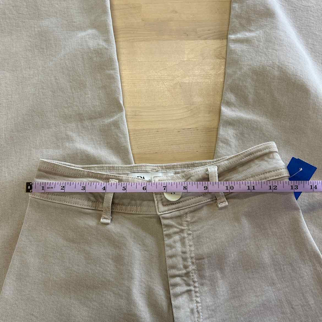 zara Size 4 Tan Preloved Pants