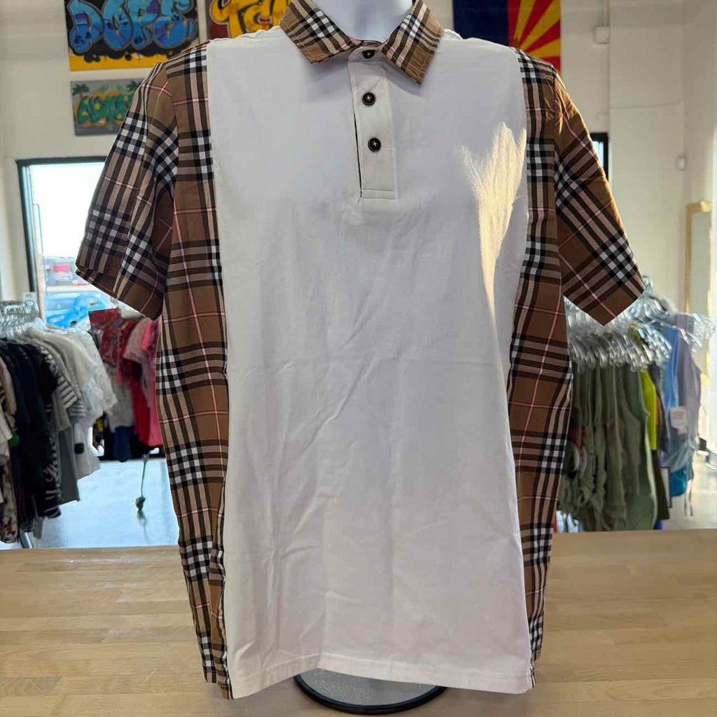 GG Size M White New MENS Polo