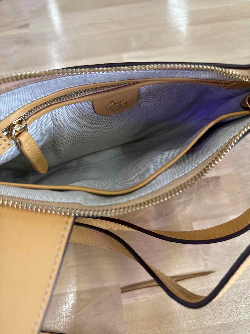 Radley London Pockets Icon Leather Crossbody - Butterscotch NWOT