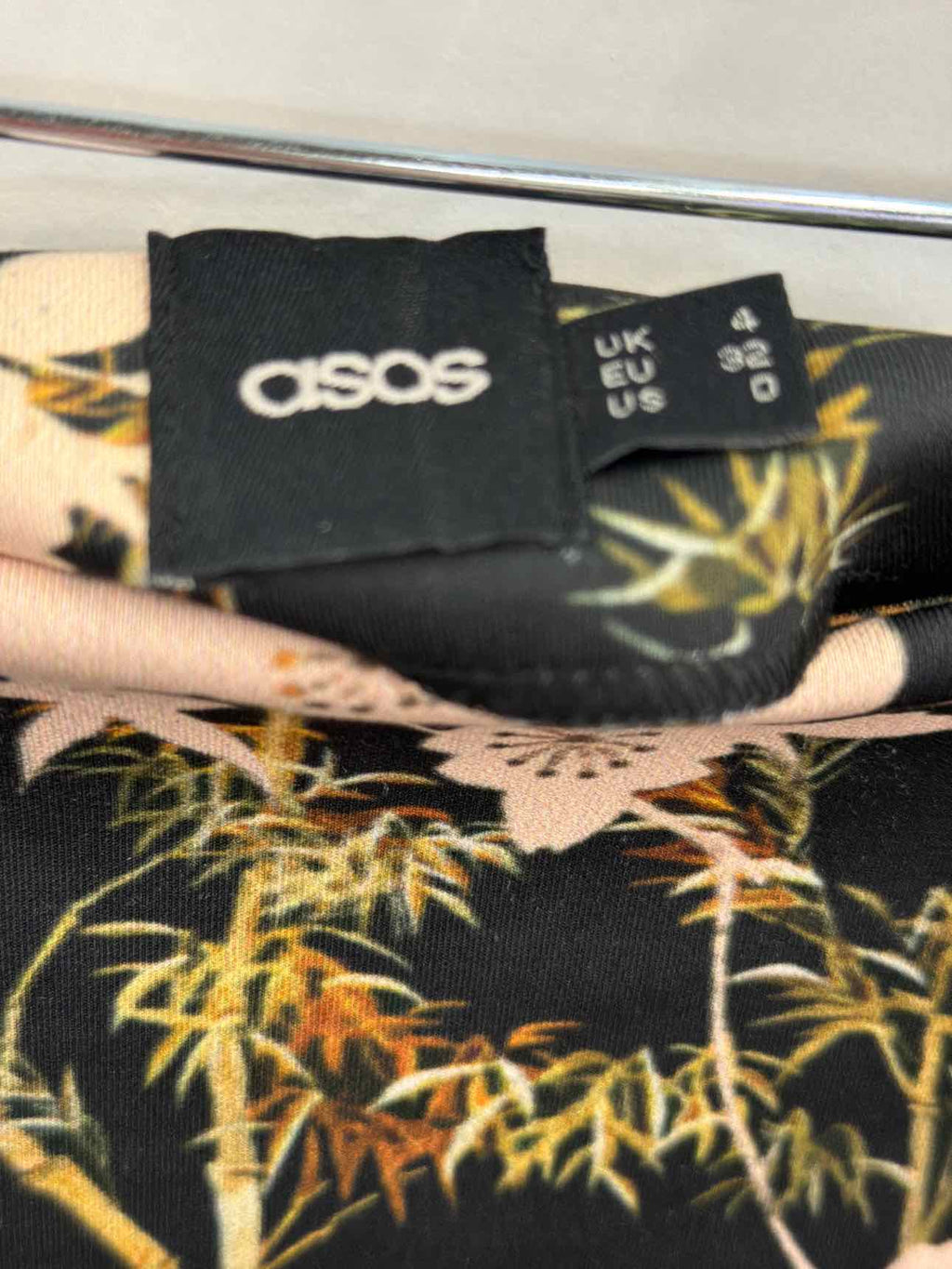 Asos Size 0 Black Skirt