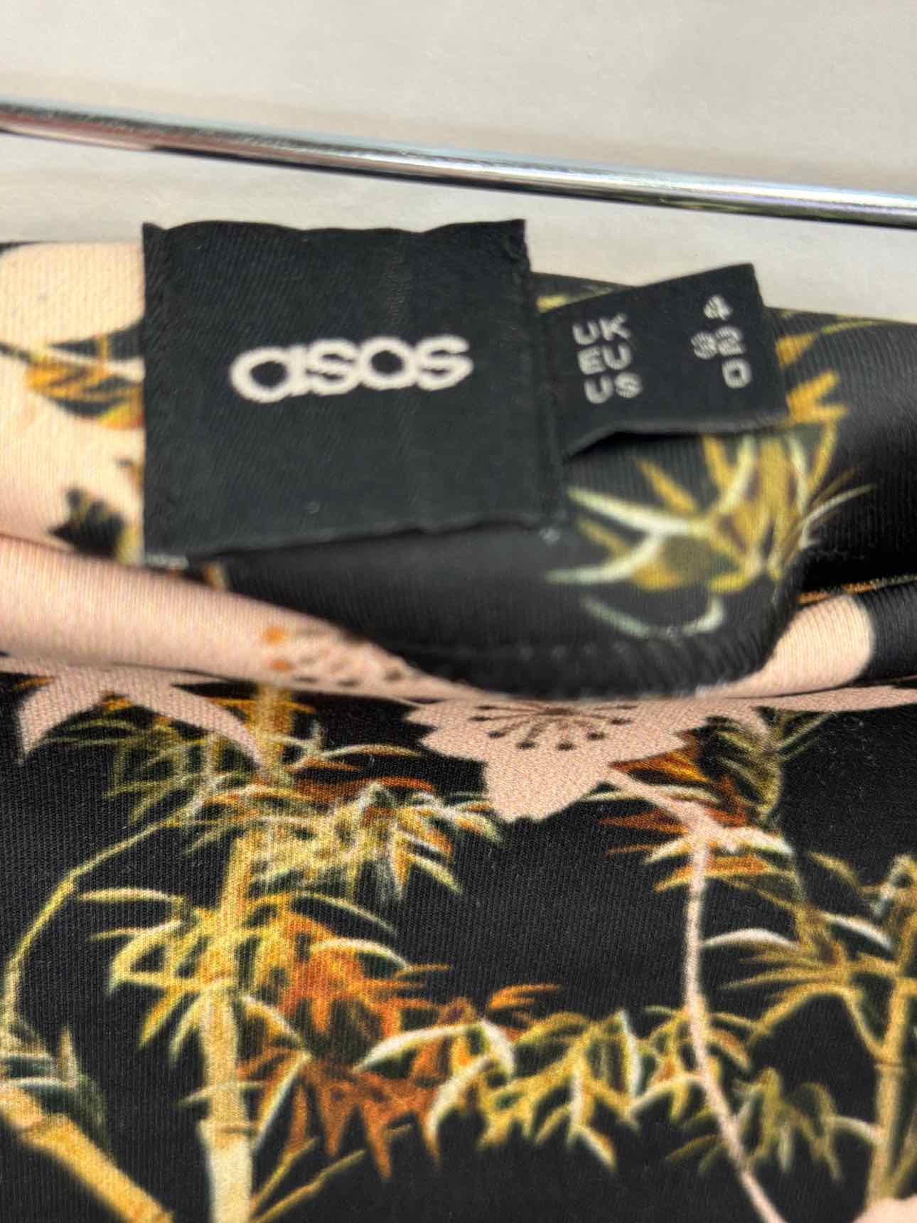 Asos Size 0 Black Skirt