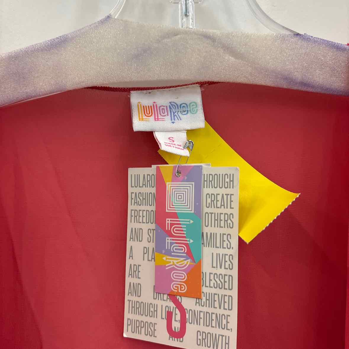 LulaRoe Size S Pink Duster