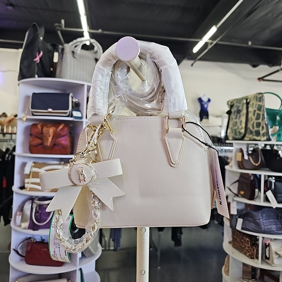 Steve Madden HOPE Top Handle Crossbody with Hangoff Charm