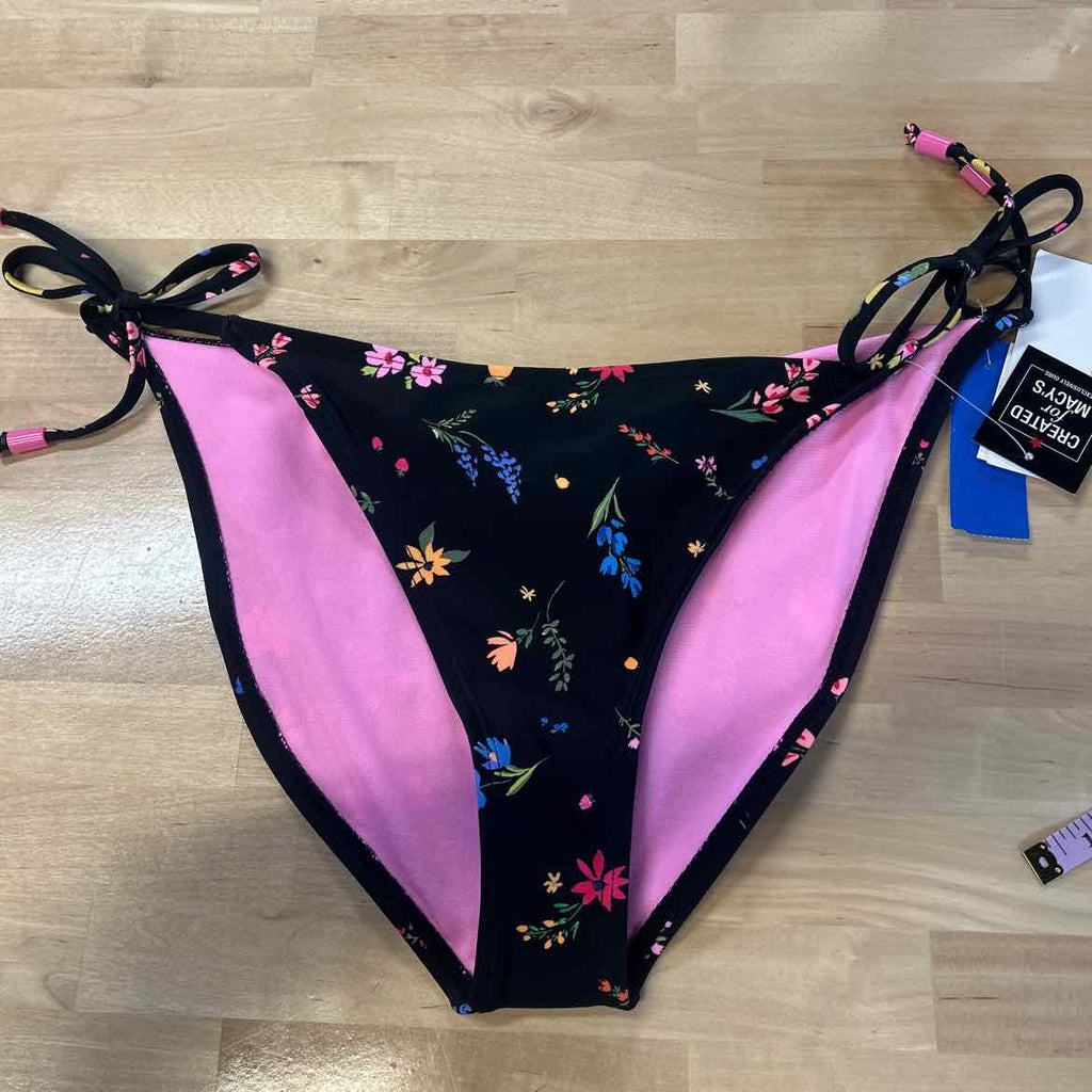 Salt + Cove Size XL Floral Side-Tie Bikini Bottoms