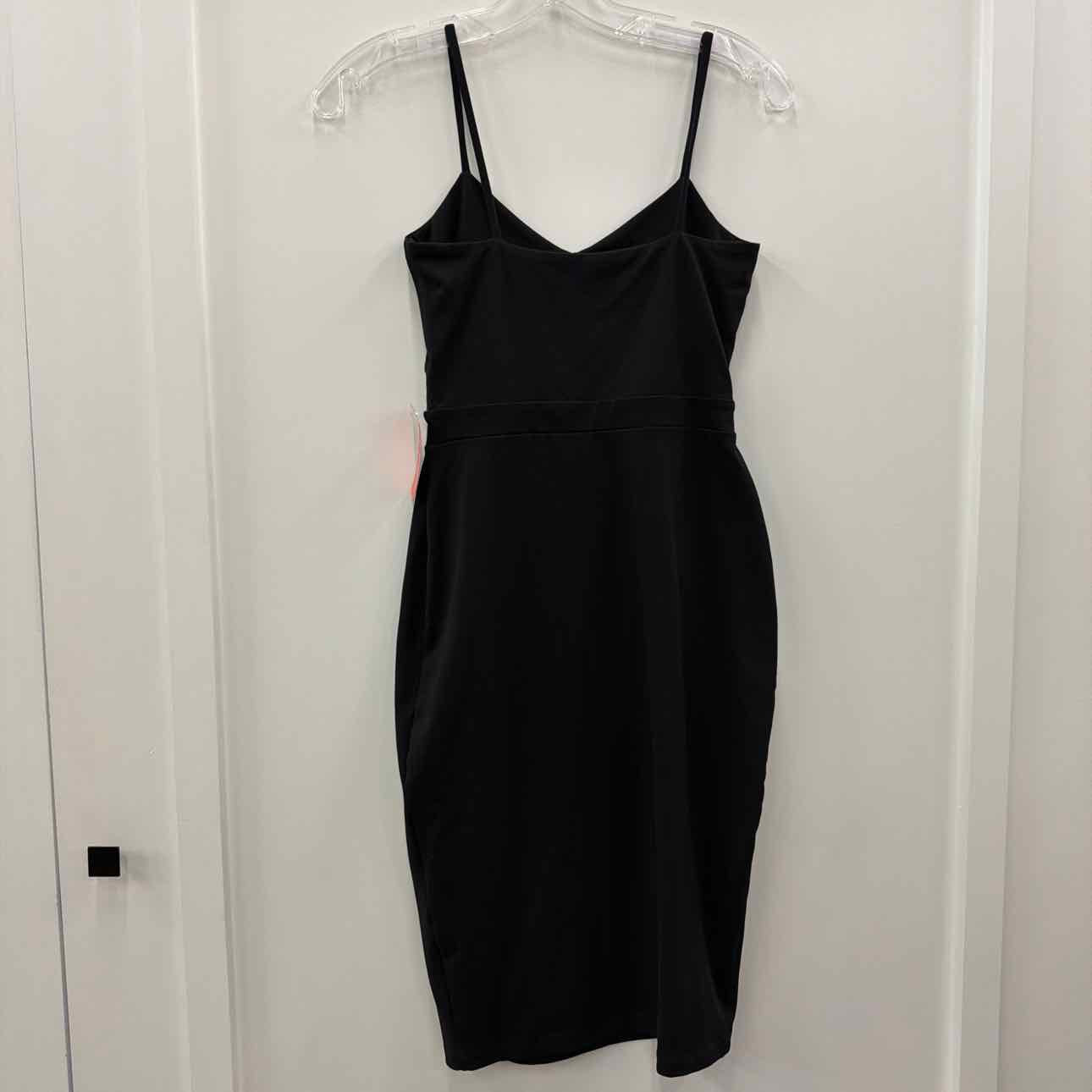 Susana Monaco Size XS Black Cut Out Front Dress NWT