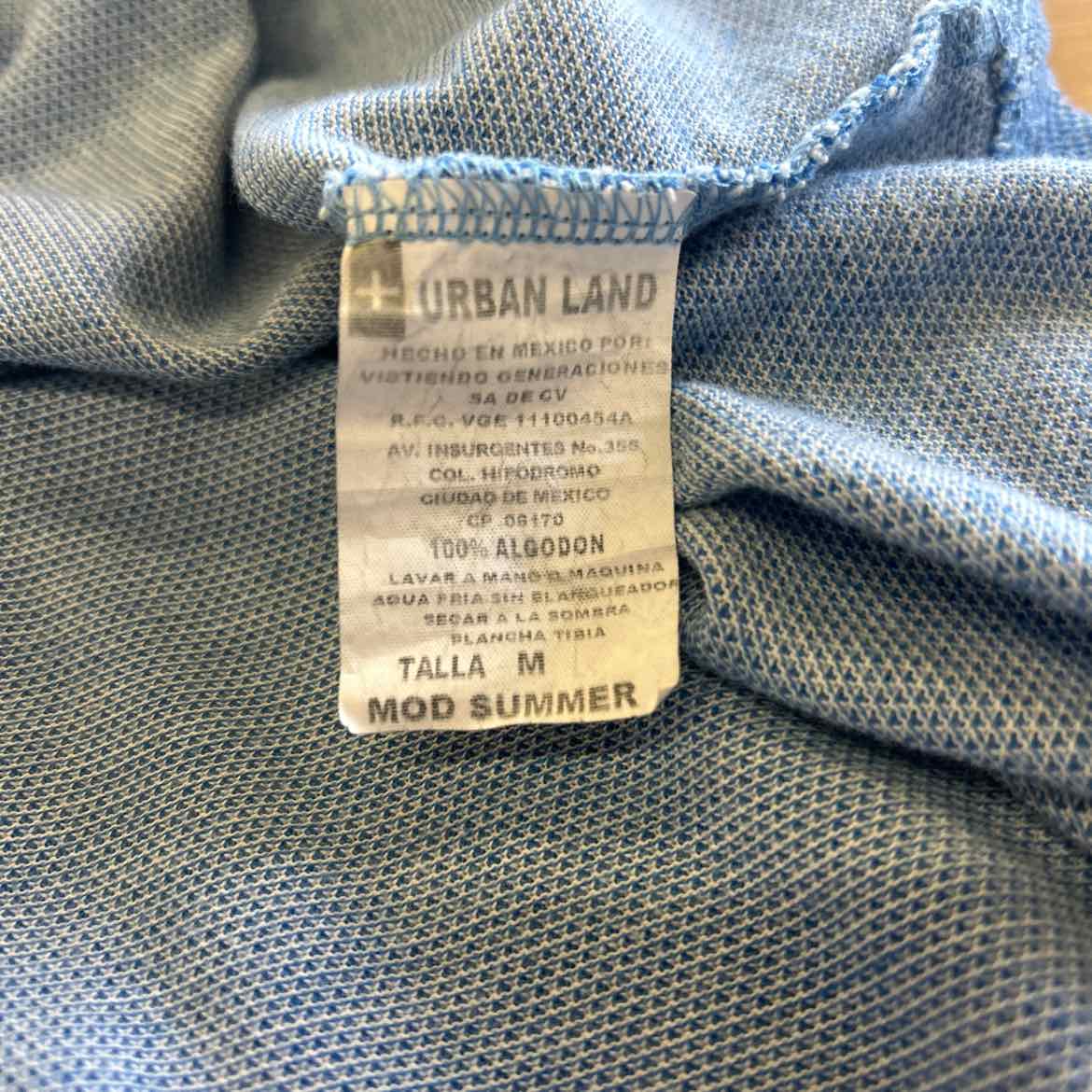 Urbanland Men's Size M Blue MENS T-shirt