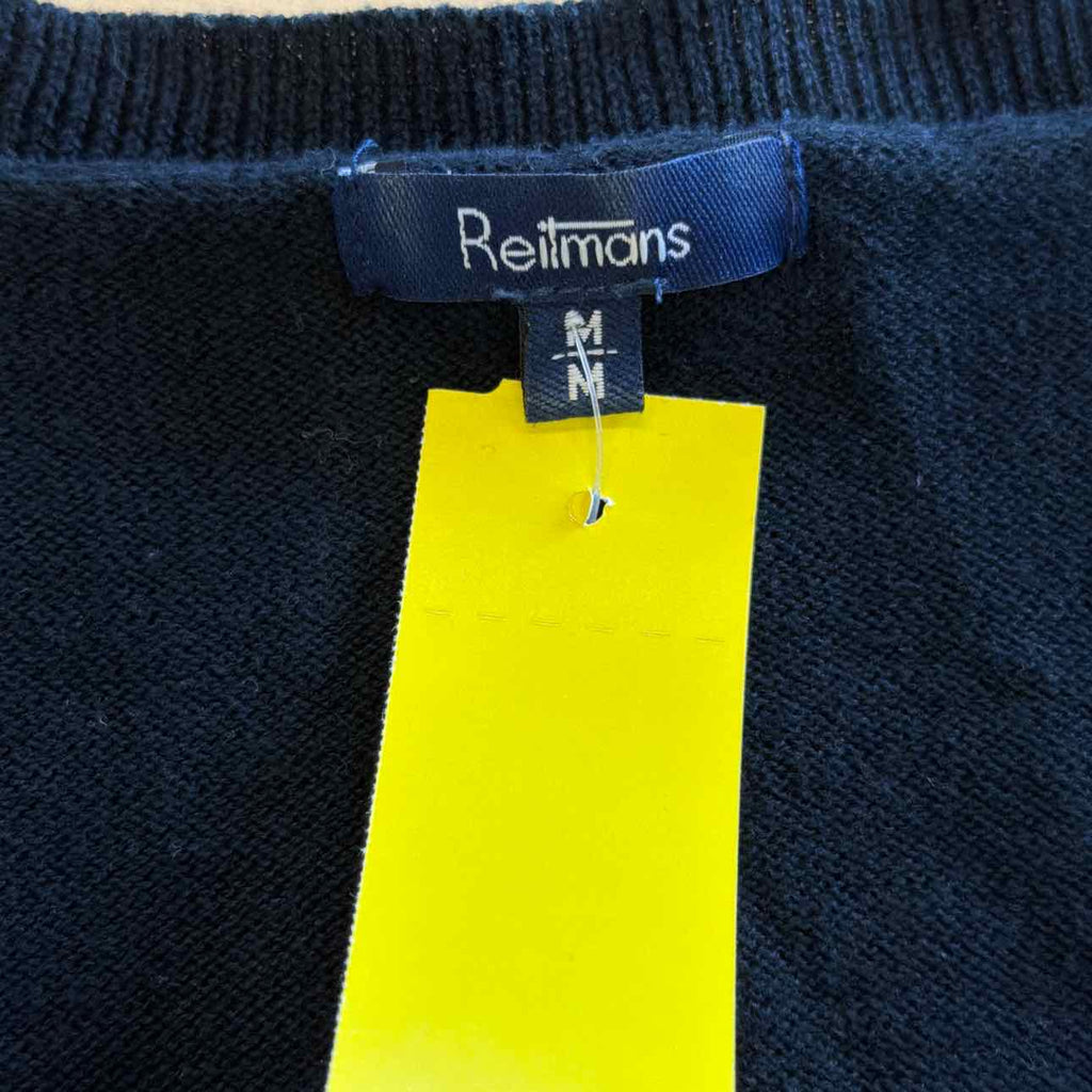 Reitman's Size M Black Cardigan