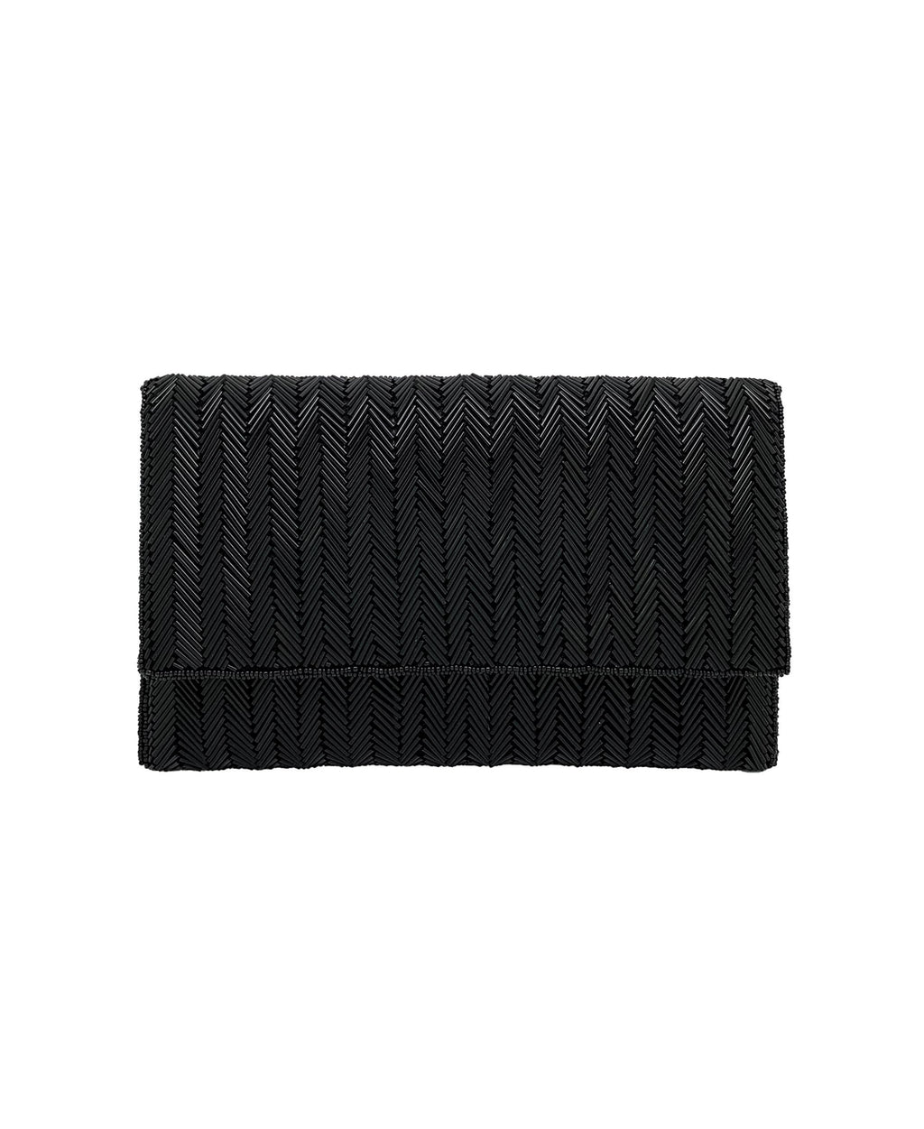 La Regale Womens Cressida Herringbone B Black