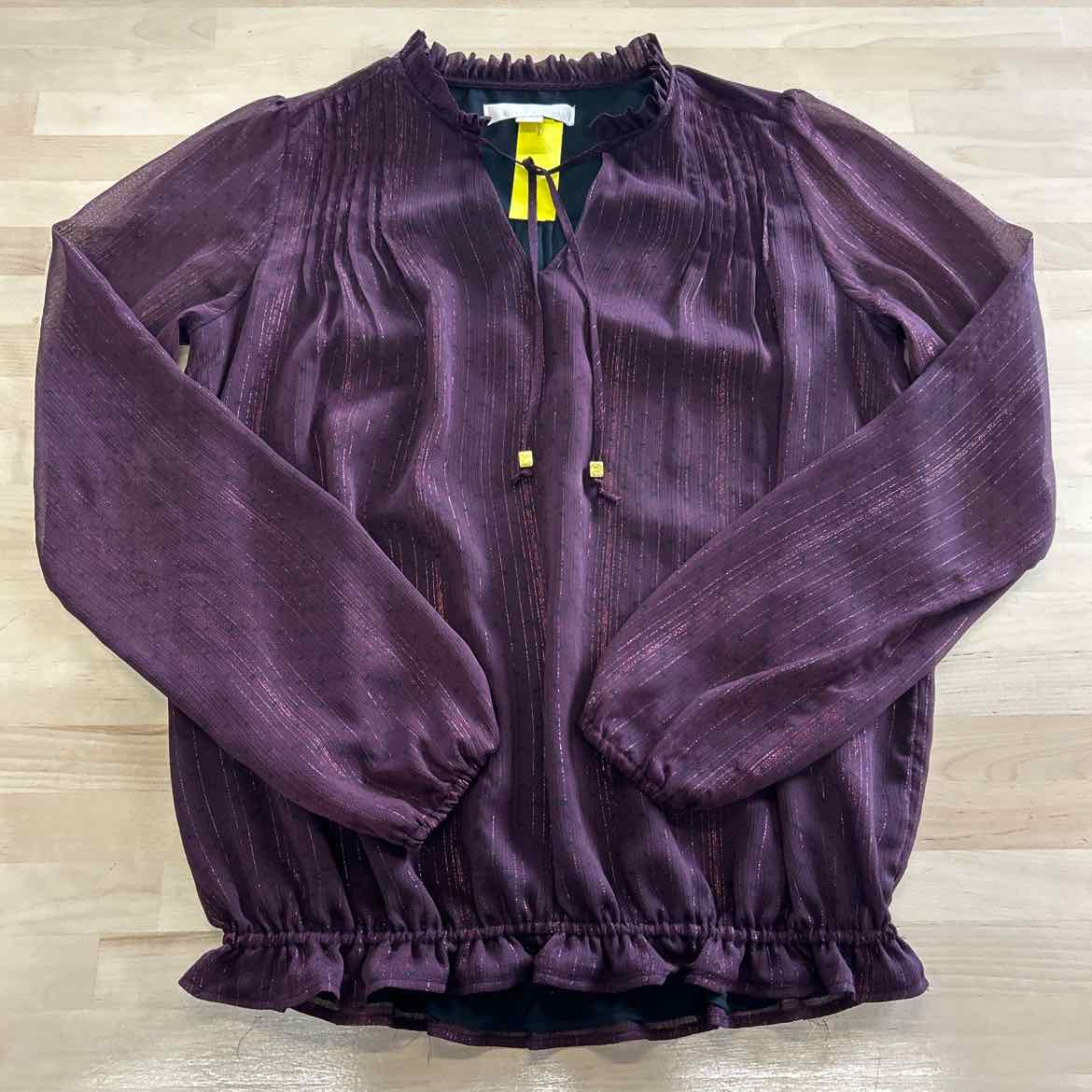 Michael Kors Size XS Red Blouse