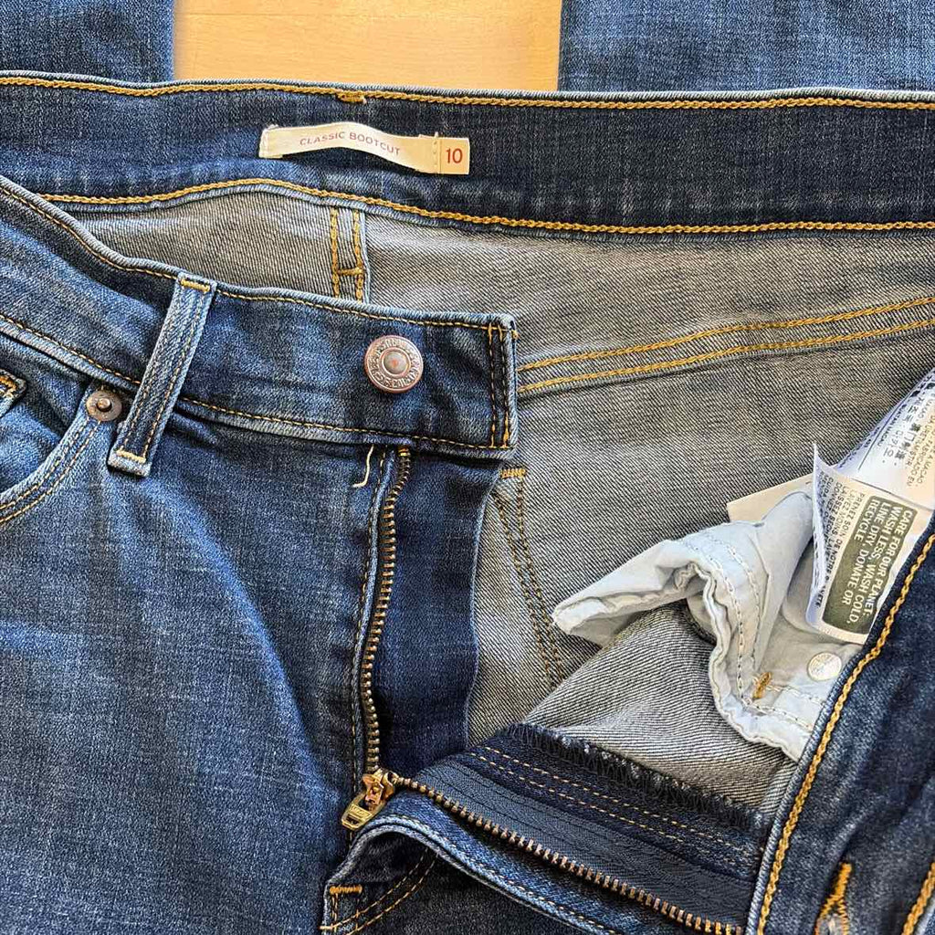 Levi's Size 10 Blue Denim Preloved Jeans