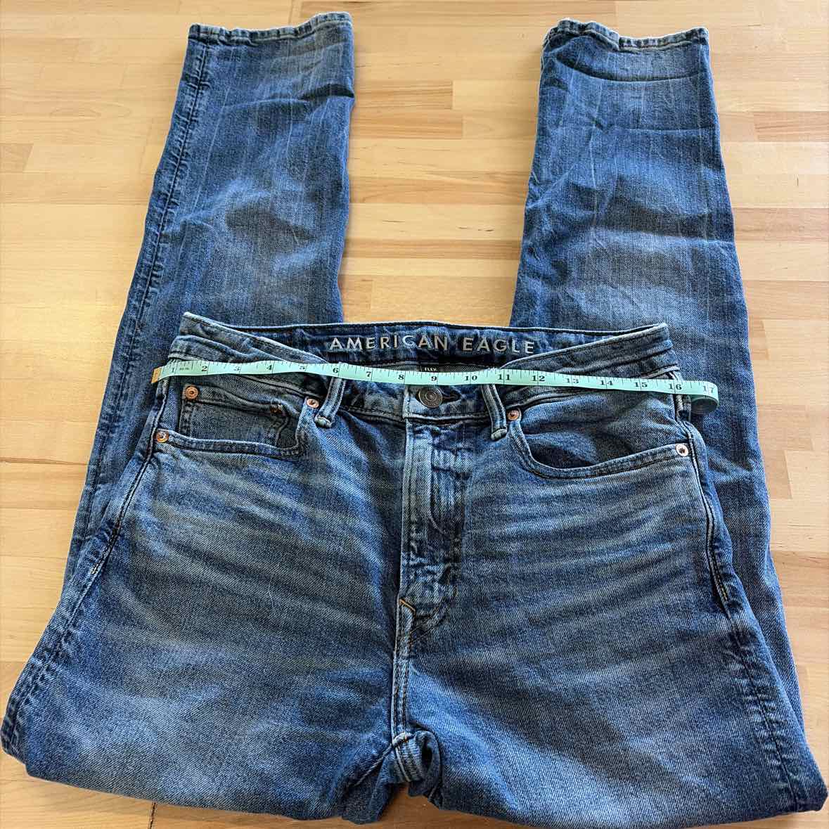 American Eagle Size 30x34 Blue MENS Jeans