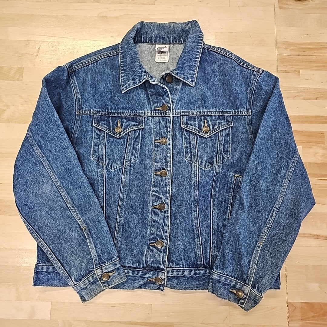 Warner Bros. Size L Blue Denim Jacket