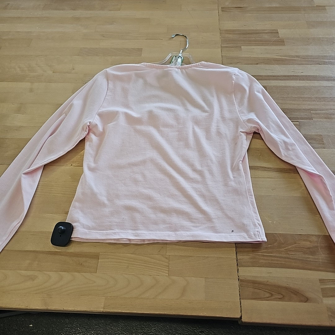 Planet Heart Junior's Square-Neck Long-Sleeve Tee - Ballet Sli