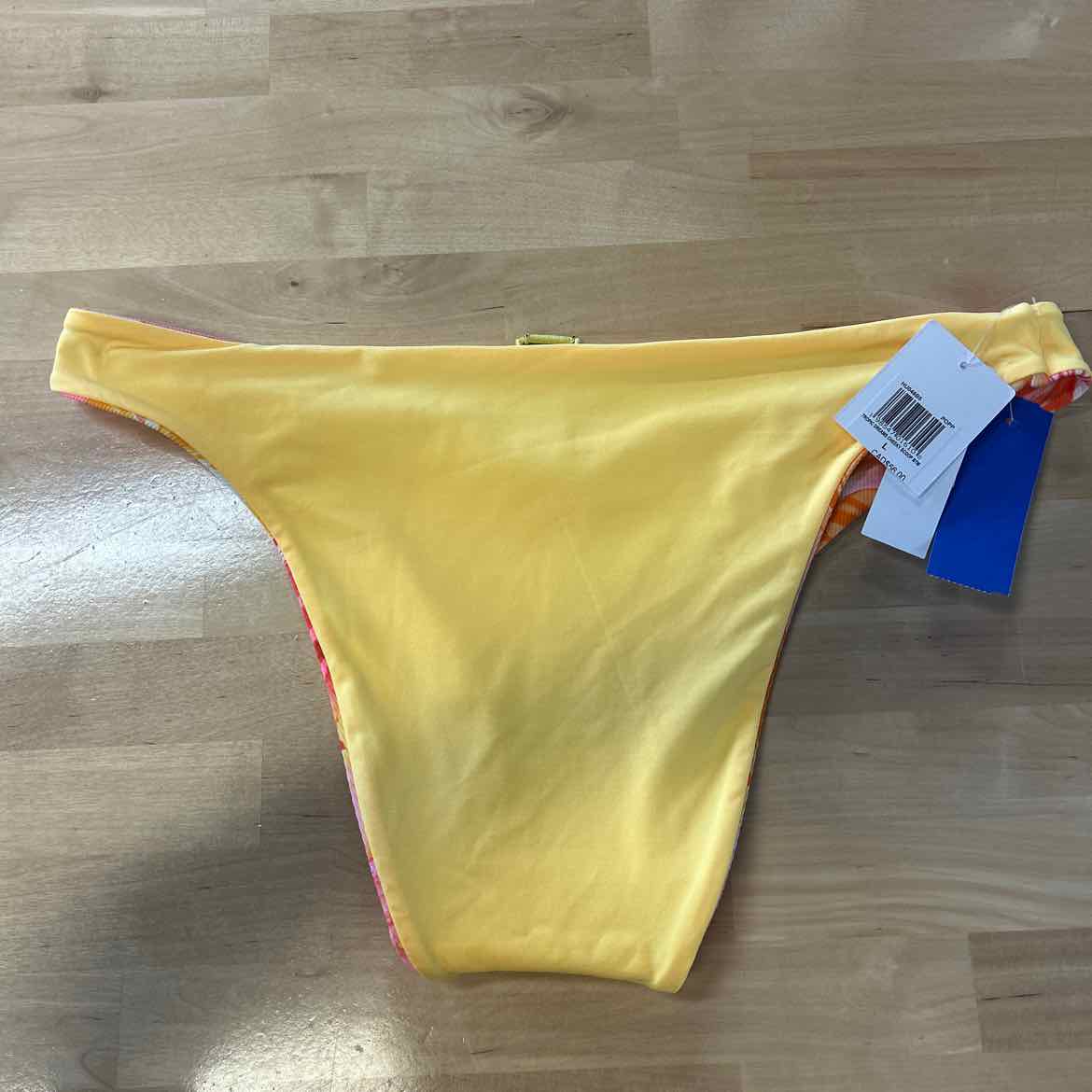 Hurley Size L Tropic Dreams Cheeky Scoop Bikini Bottoms