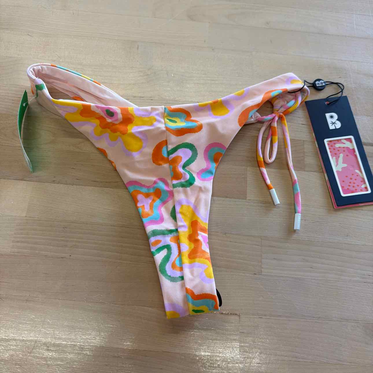 Black Bough Size S Orange New Swimsuit