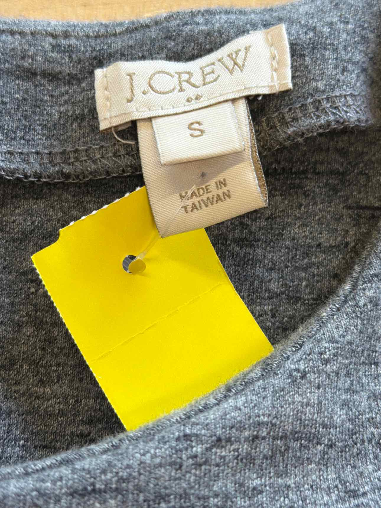 J Crew Size S Black Gray Polo