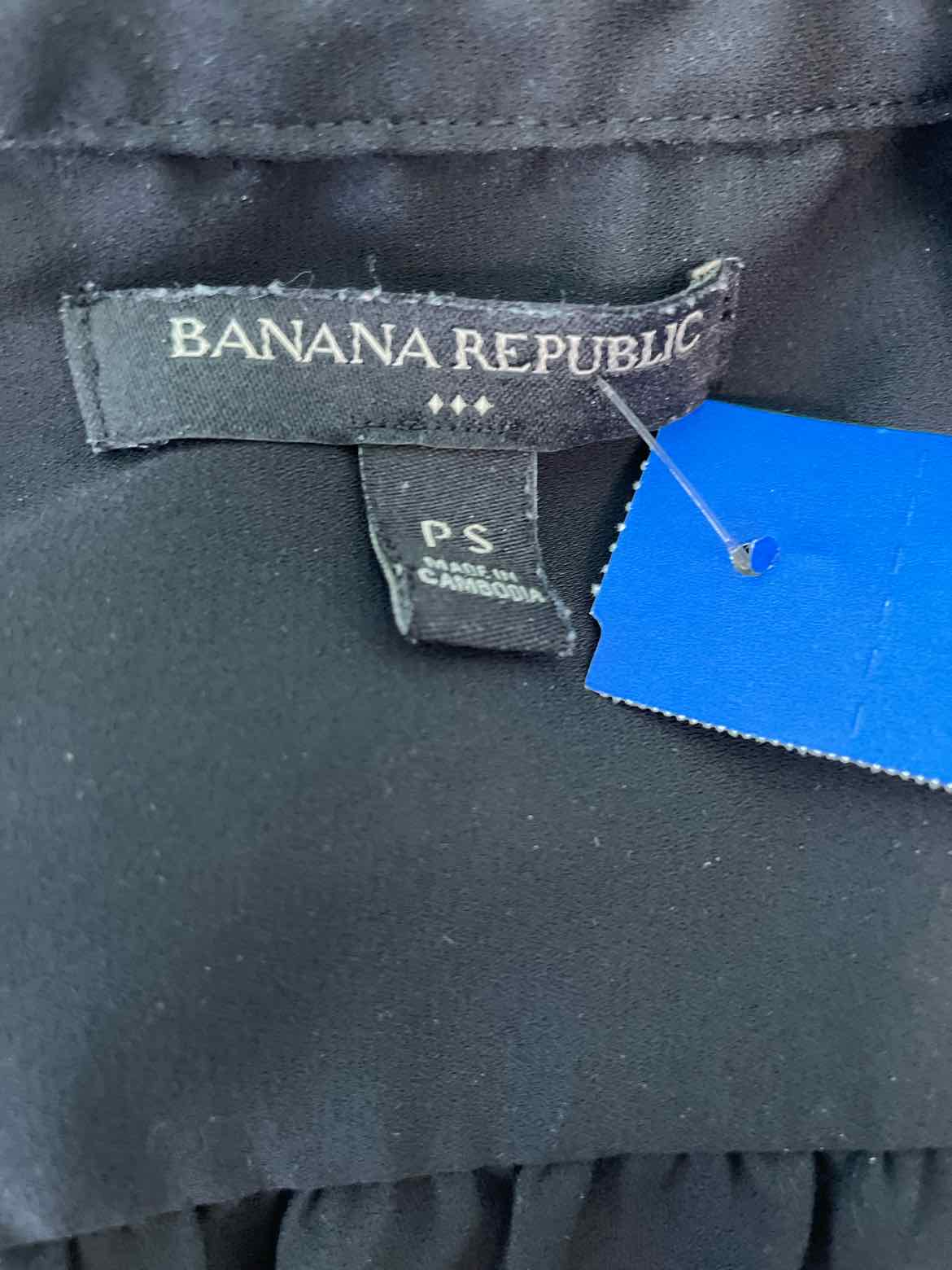 Banana Republic Size PS Black Sleeveless