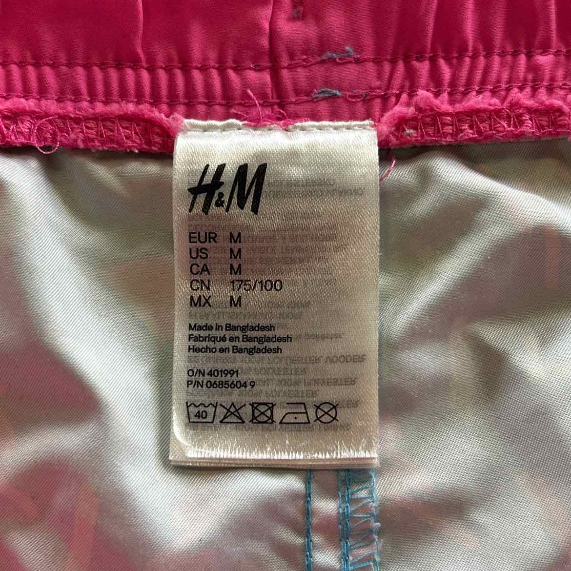 H&M Size M Blue MENS Swimwear