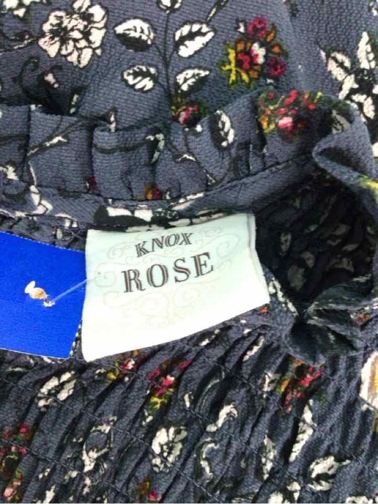 Knox Rose Size XS Gray Print Sleeveless