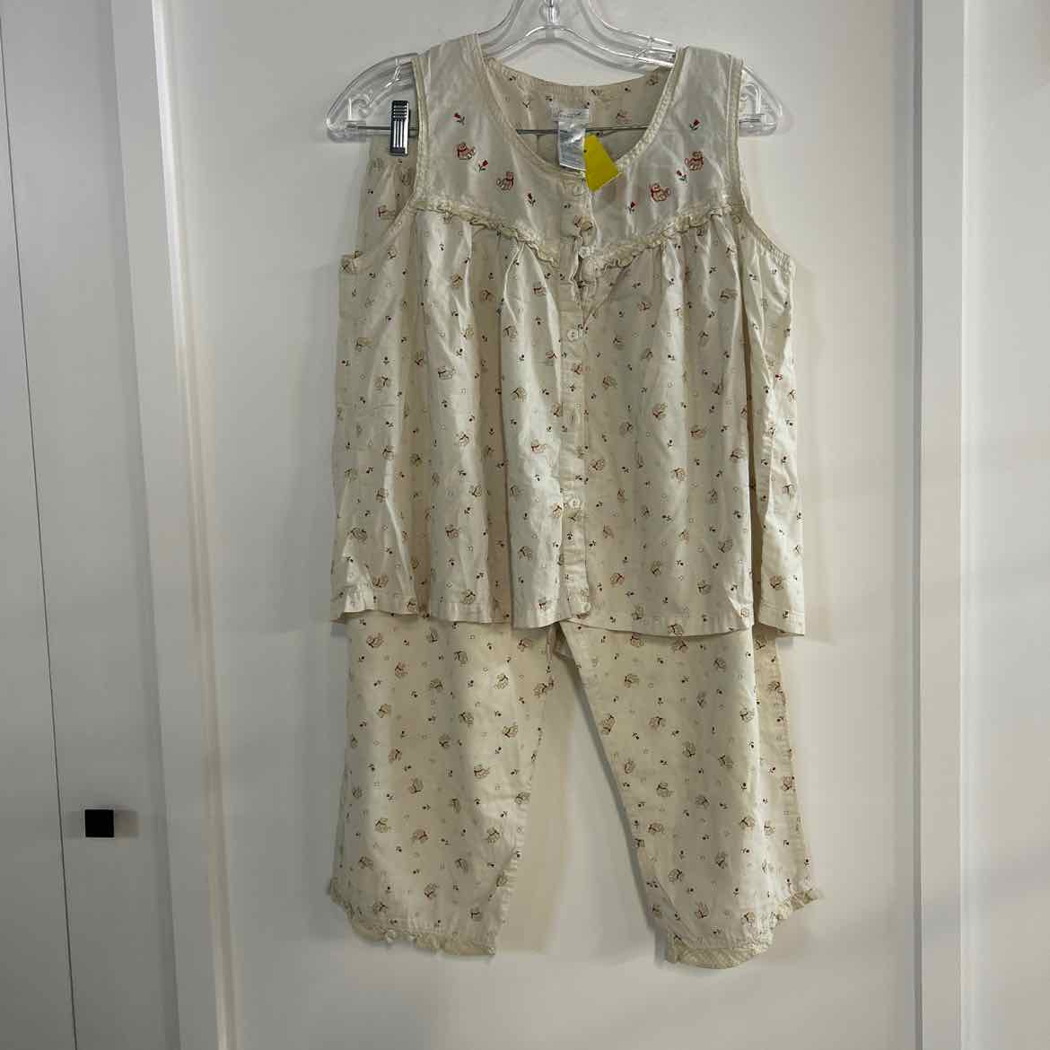 secret treasures Size M Off White Preloved 2 pc Dress Set