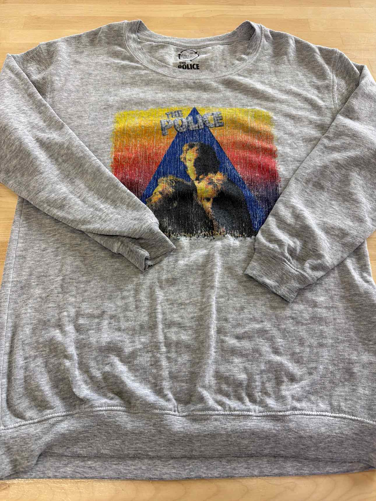 AssortedBrands Size L Gray Long Sleeve