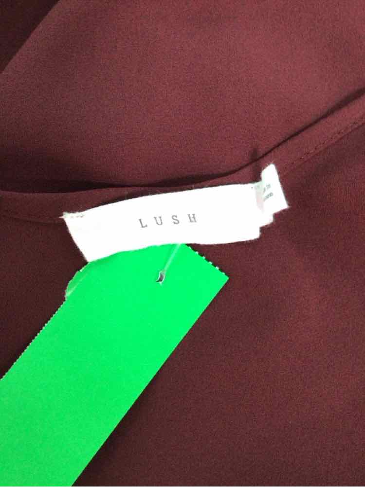 Lush Size XS Burgundy Tank