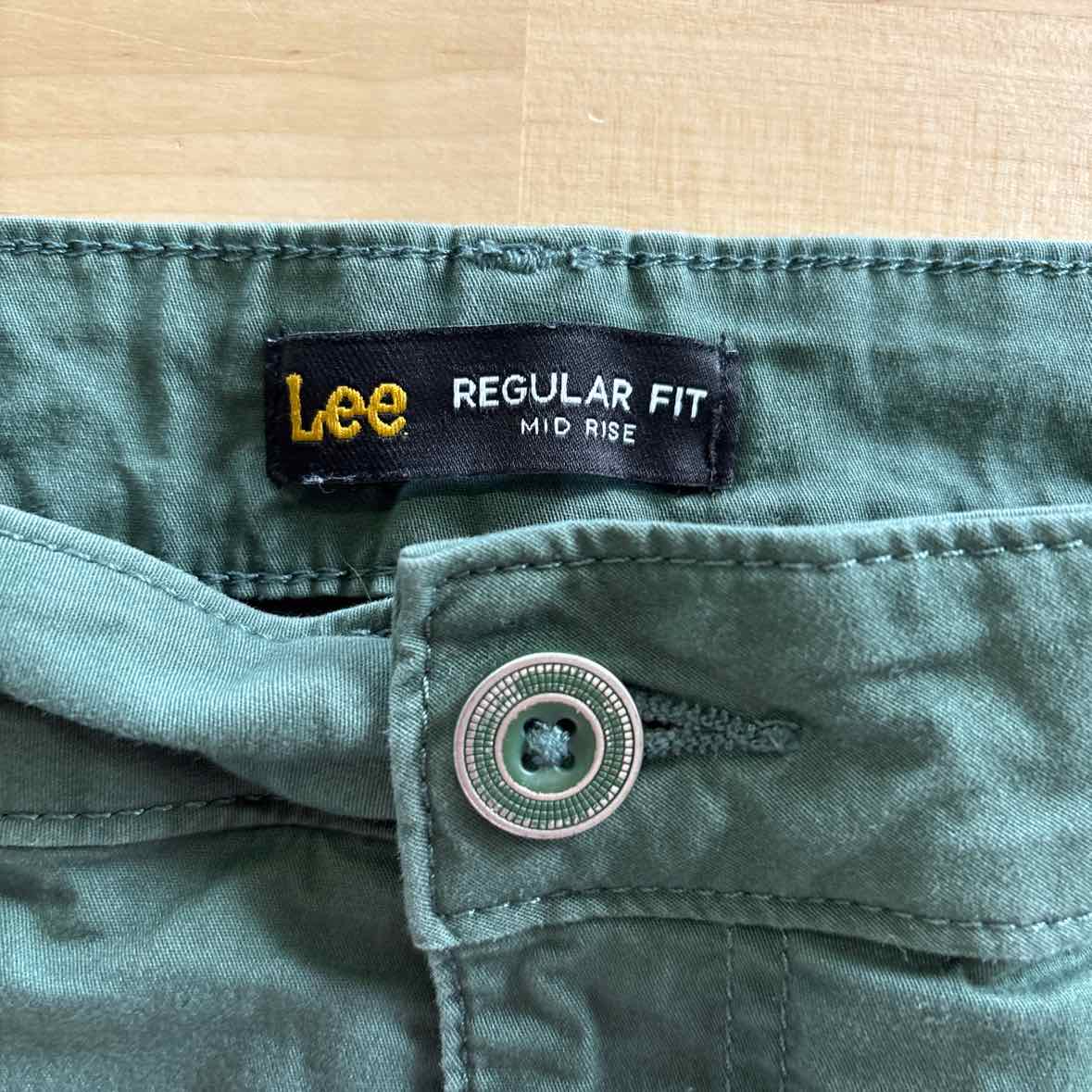 lee Size L Green Skorts