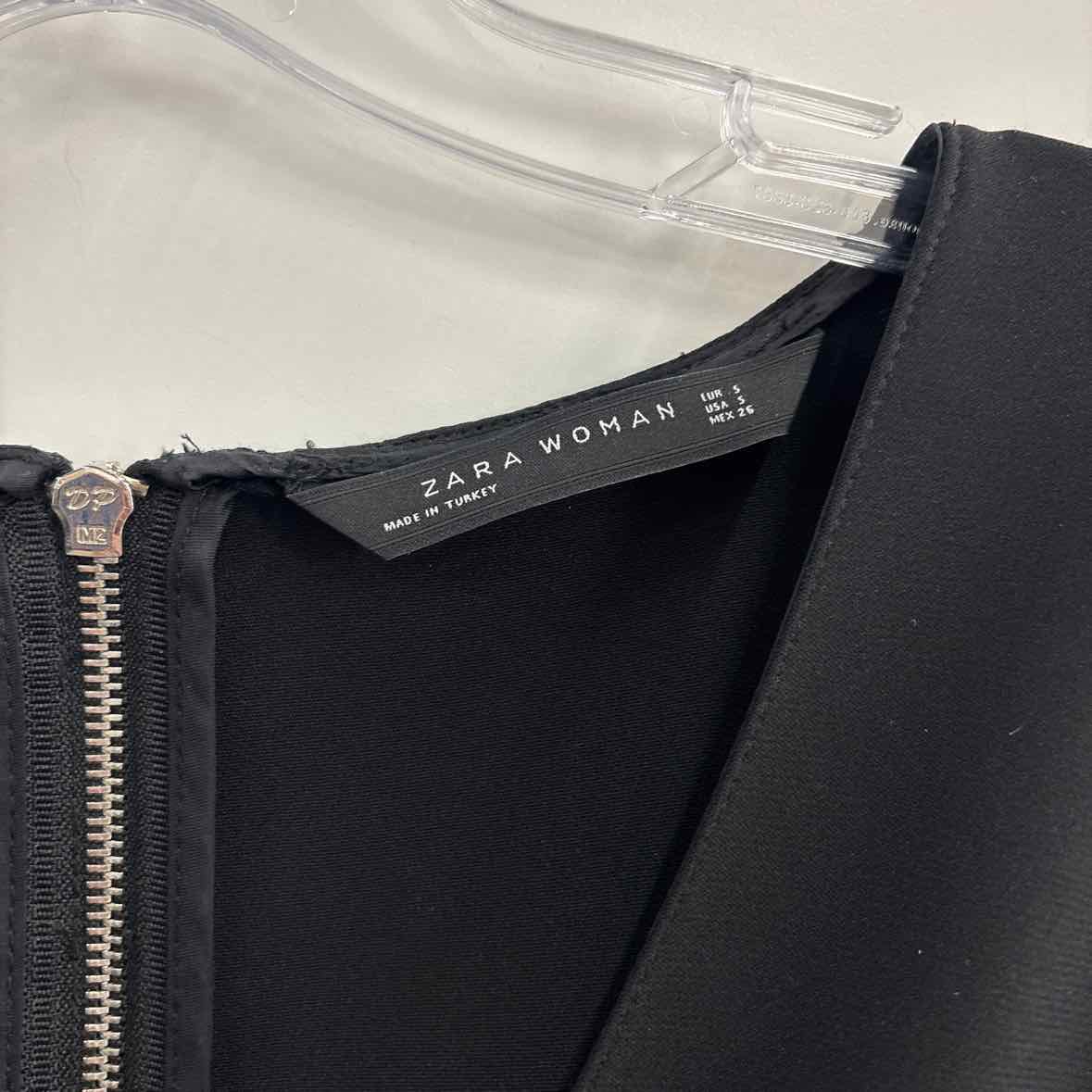 zara Size S Black Preloved Dress