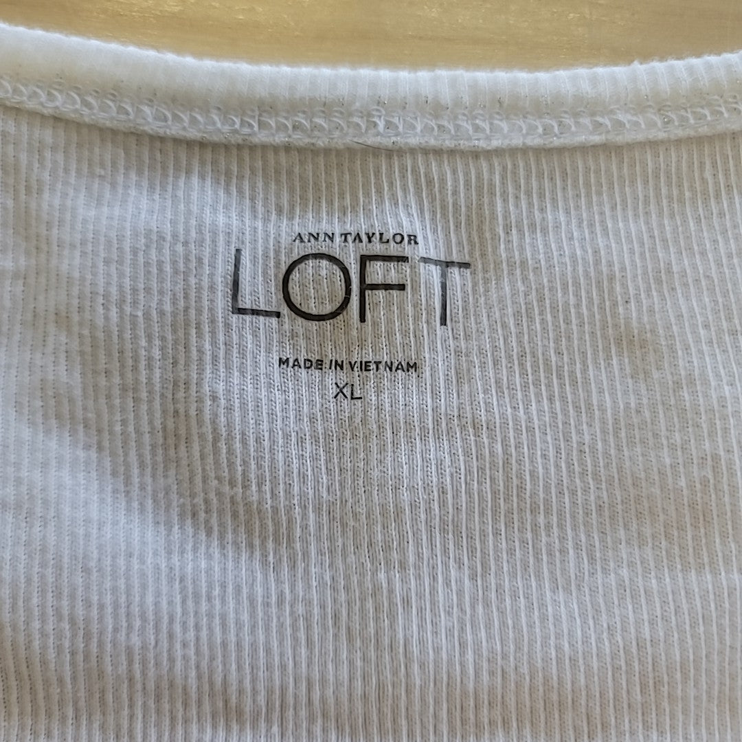 Loft Size XL White Tank