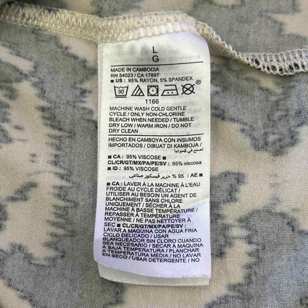 Old Navy Size L Black White Preloved Dress