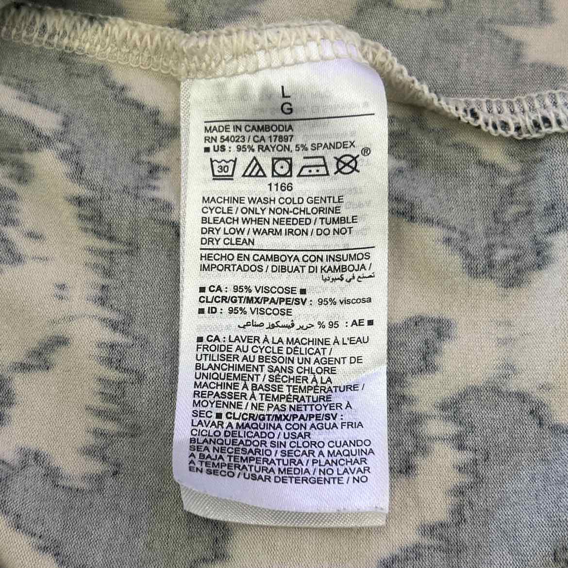 Old Navy Size L Black White Preloved Dress