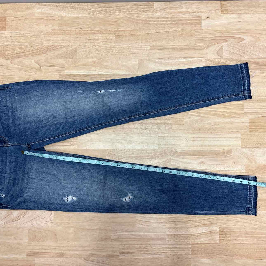 White House Black Market Size 2 Blue Denim Preloved Jeans