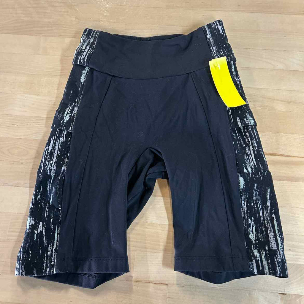 GYMSHARK Size XS Black Preloved Athletic Shorts